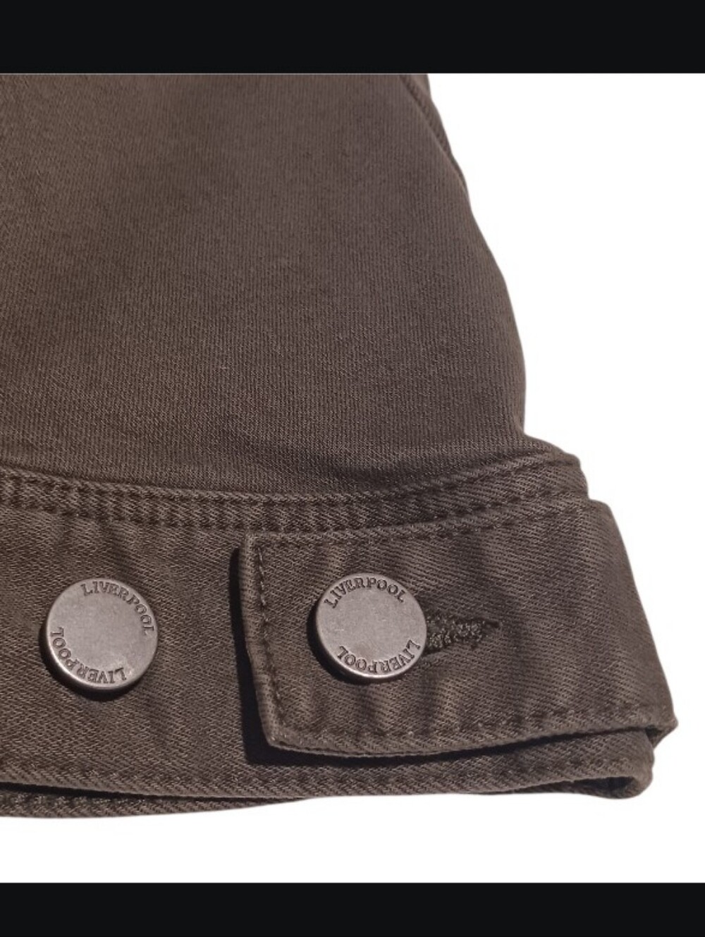 Liverpool Brushed Stretch Denim Trucker Jacket - Picture 5 of 9